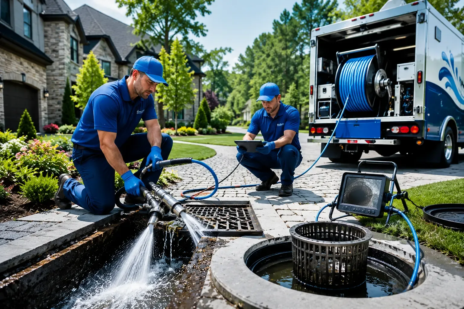 Local outdoor drain cleaning professionals in Donna, TX