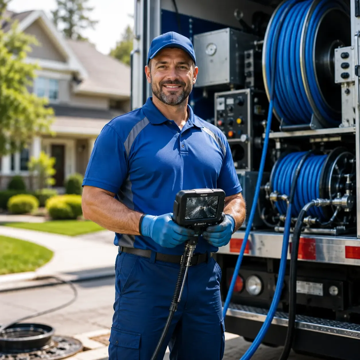 Local outdoor drain cleaning specialists in Donna, TX